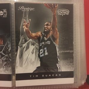 Tim Duncan Panini Prestige Card